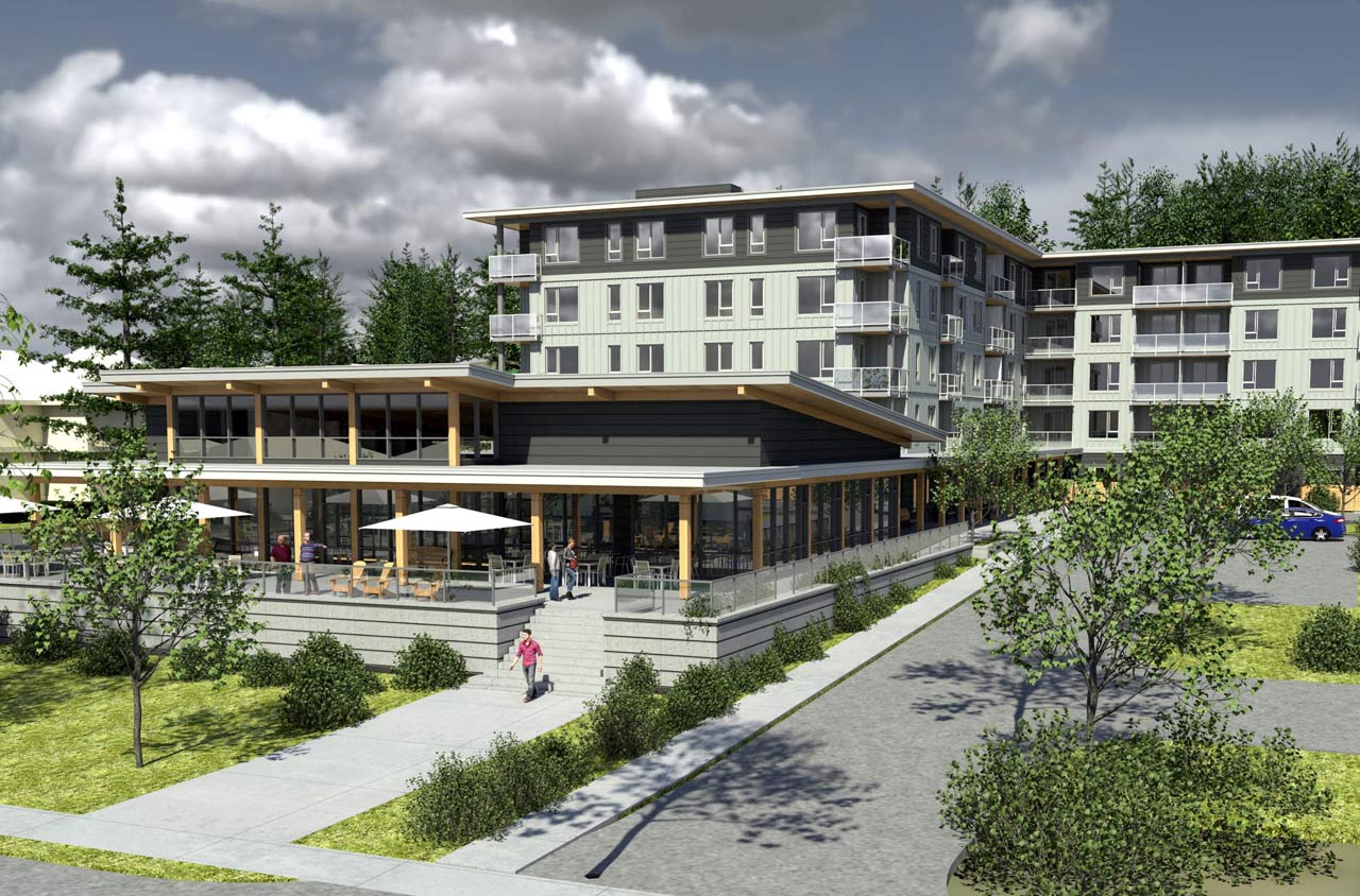 timberline at north park building rendering